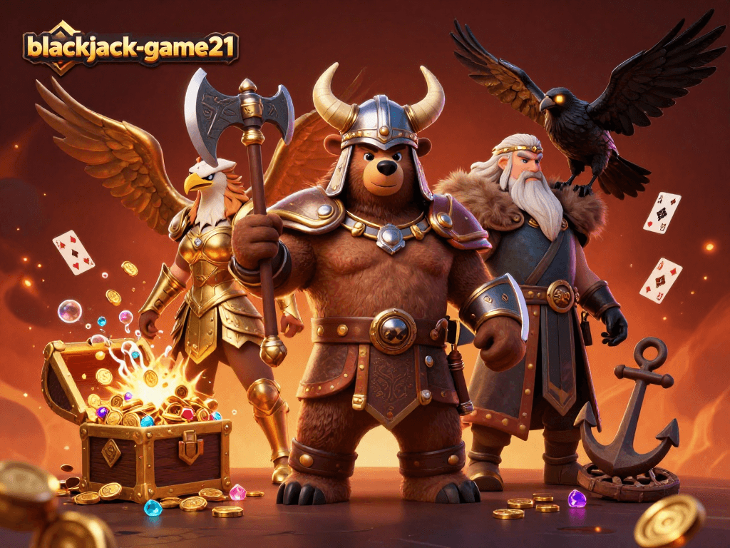 Engage with blackjack-game21 and experience thrilling card games with Viking and Viking elements.