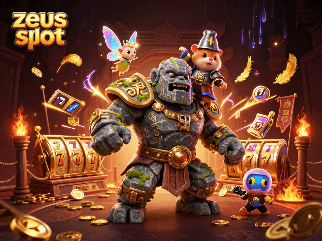 Menangkan jackpot dengan zeus slot dalam pertandingan arena slot yang menarik.
