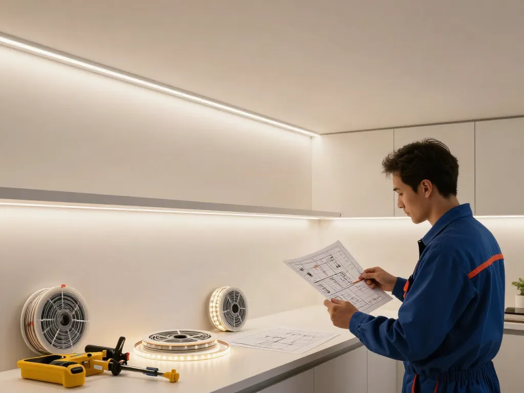Banda LED 220V de la iluminat-ieftin.ro, expert local în servicii de iluminat