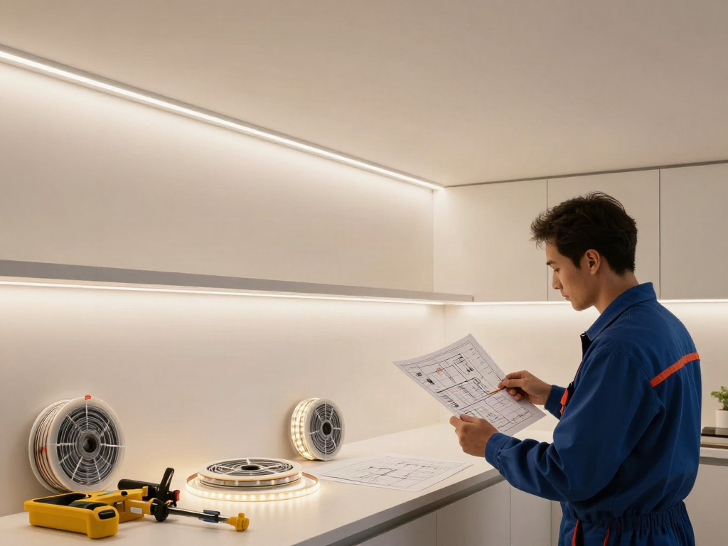 Banda LED 220V de la iluminat-ieftin.ro, expert local în servicii de iluminat