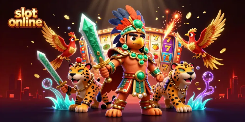 Menang di slot online dengan karakter Aztec dan elemen permainan yang memikat
