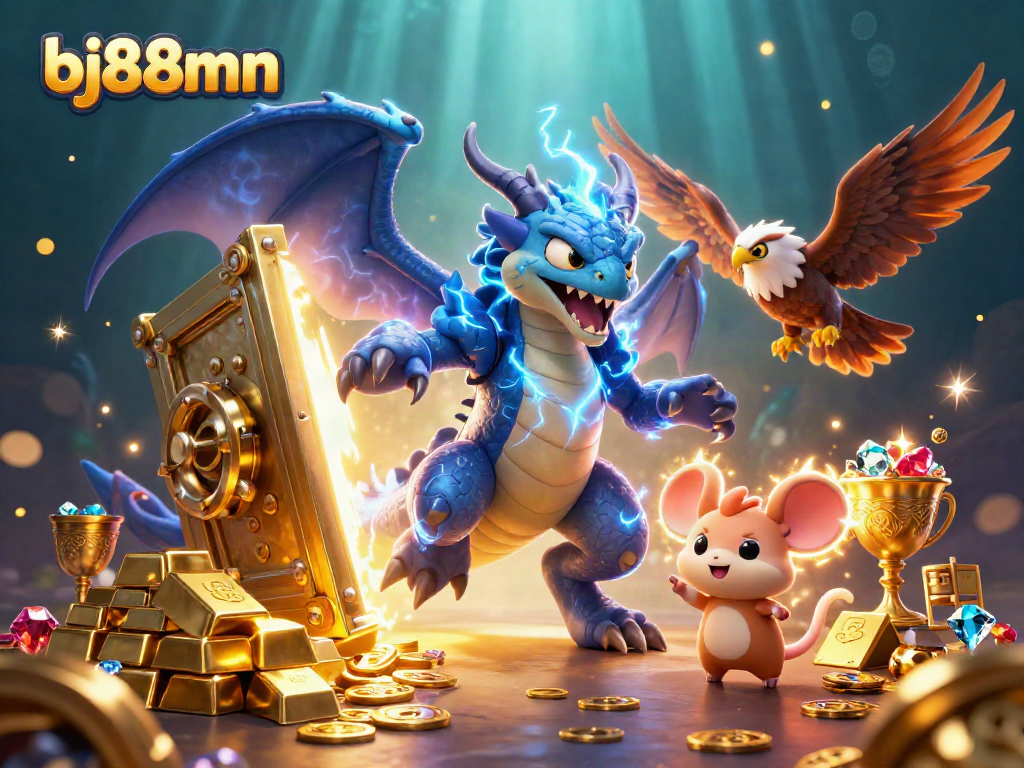Experience thrilling gameplay with bj88mn featuring energetic casino heroes and vibrant treasures.