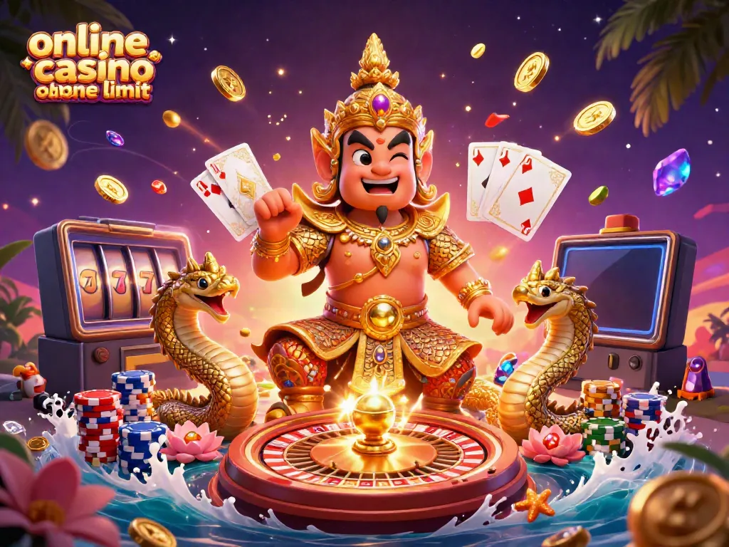 Play exciting games at an online casino ohne limit with vibrant casino visuals and elements.