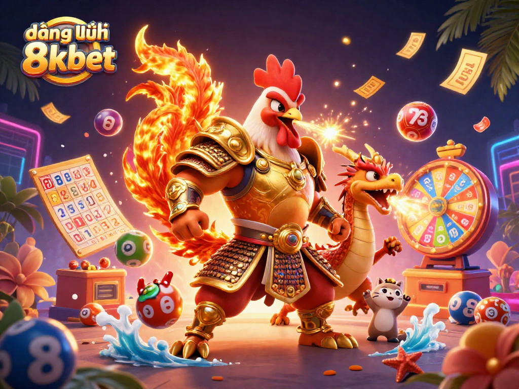 Experience the excitement of đăng ký 8kbet with vibrant gaming elements and dynamic characters