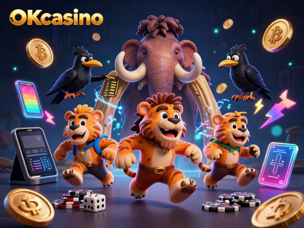 OKcasino สนุกสนานกับเกมสล็อตออนไลน์ในคาสิโนยุคใหม่