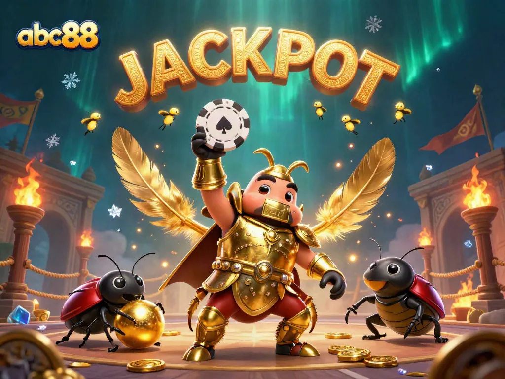 Experience the thrill of winning with abc88 in this vibrant casino scene filled with action and excitement.