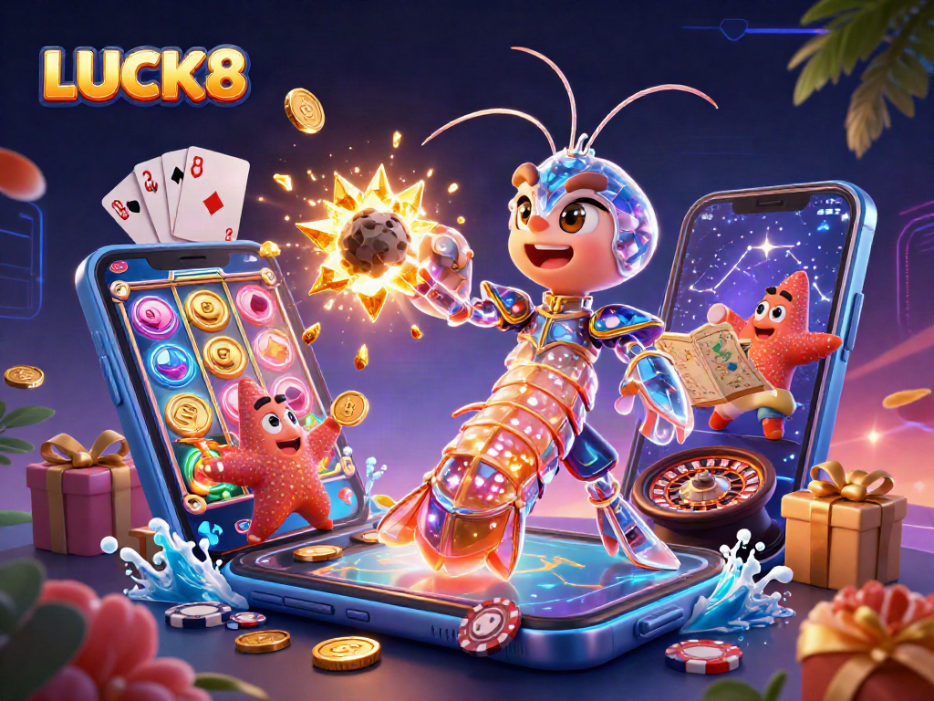 Nhận thưởng lớn với LUCK8 từ một ván bài chiến thắng trong sòng bạc trực tuyến.