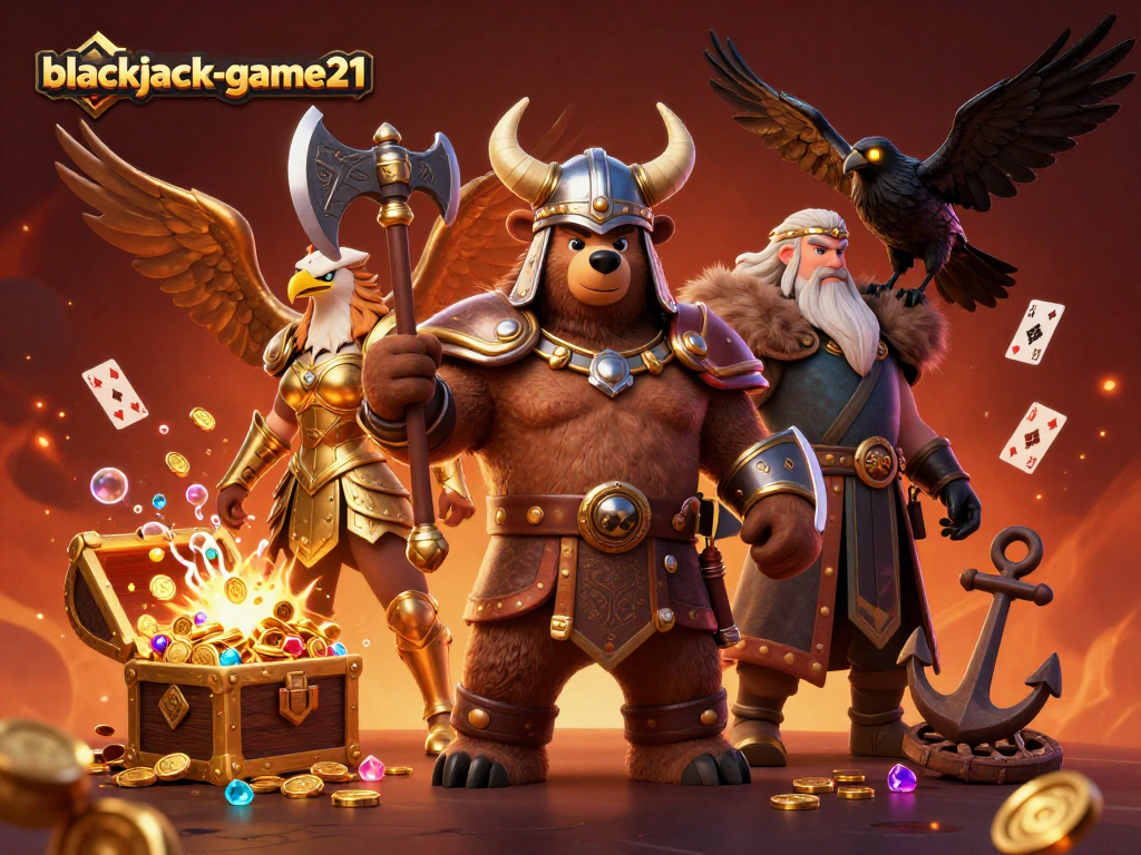 Engage with blackjack-game21 and experience thrilling card games with Viking and Viking elements.