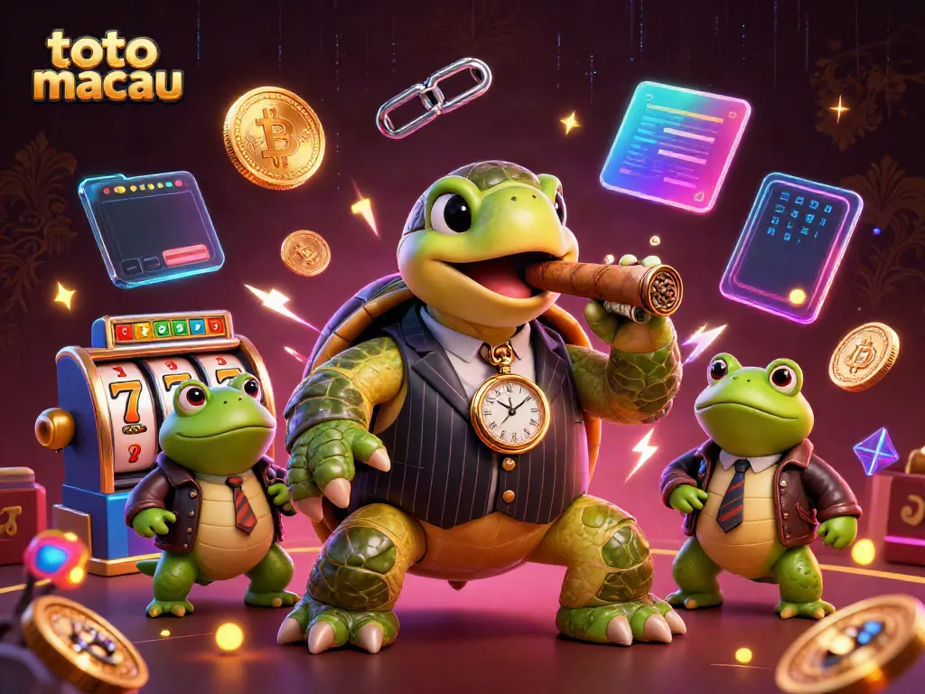 Toto Macau menawarkan pengalaman bermain slot dengan karakter unik dan suasana casino yang meriah.