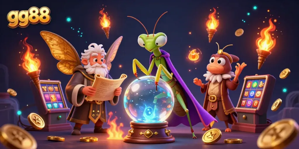 Win big at gg88 with thrilling slots and jackpot experiences surrounded by mystical fortune tellers.