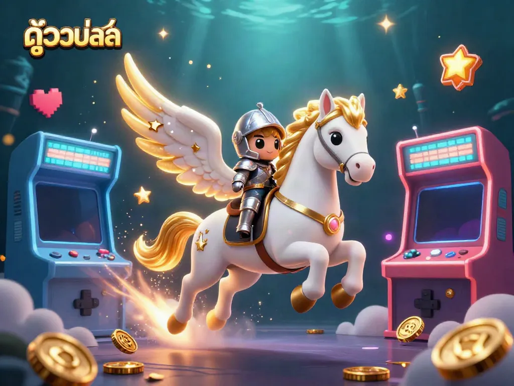 Engage with exciting ดูบอลสด content featuring vibrant 3D scenes filled with dynamic gaming elements.