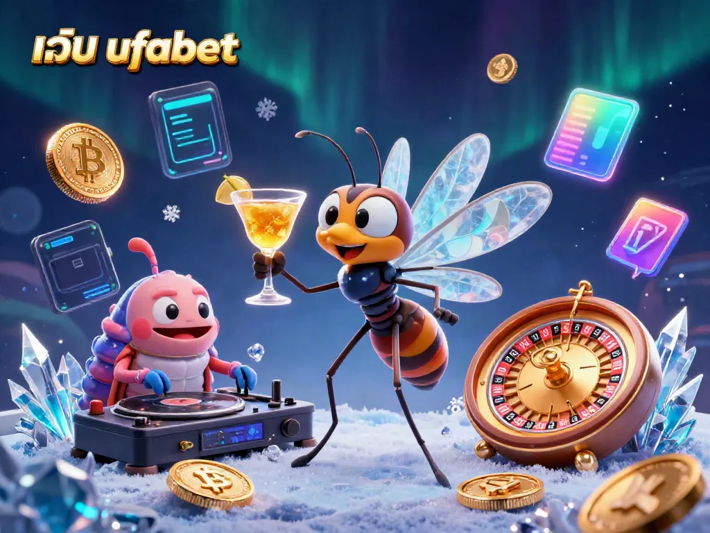 Join the เว็บ ufabet adventure with lively characters and dynamic casino elements showcasing thrilling action and entertainment.