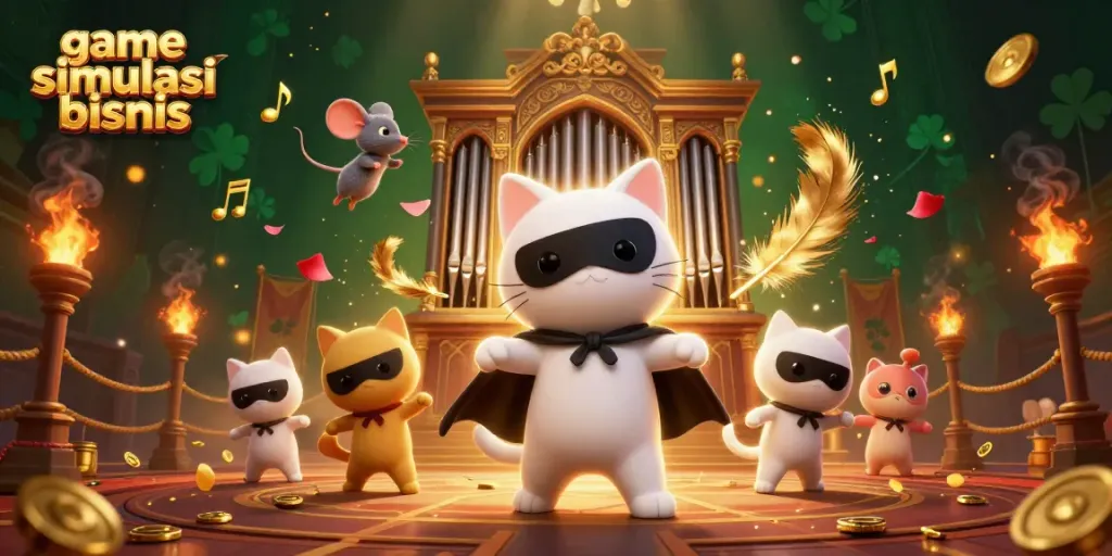 Menawarkan berbagai pilihan game simulasi bisnis terbaik dengan detail mendalam, desain menarik, dan elemen kasino.
