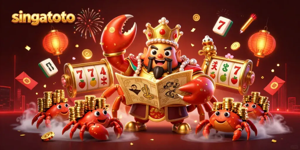 Engage in exciting gameplay opportunities with singatoto, featuring a vibrant casino scene.