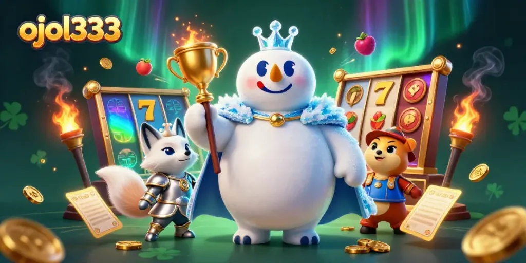 Experience thrilling winnings with ojol333's vibrant slot machine adventure.
